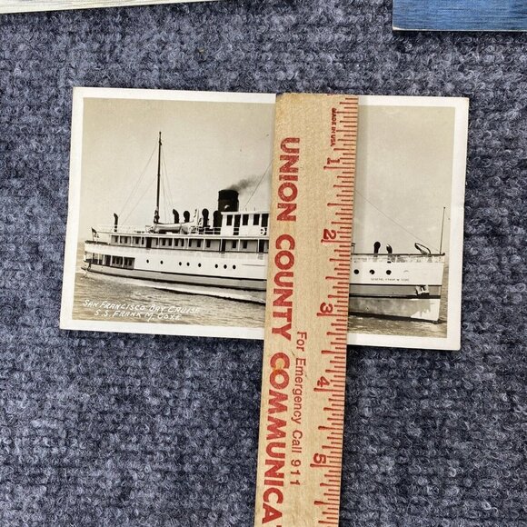 VTG Ships‎ Postcard Lot Of 11 Nautical Seafaring Cruise Military Masted Canal - Picture 6 of 16